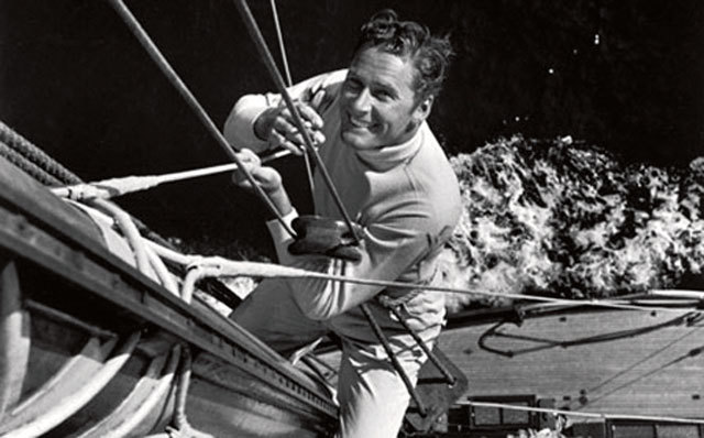 Errol Flynn a bordo del Zaca