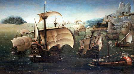 Barcos en el mar