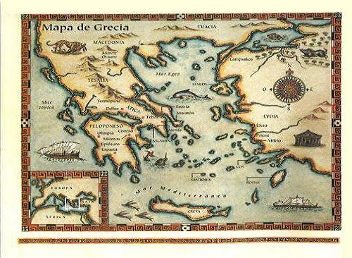 Mar Egeo e Islas Griegas